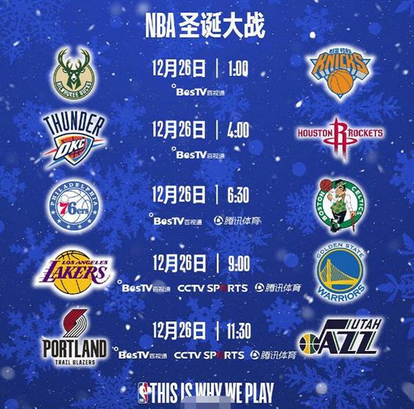 今日！央视不转，2平台直播NBA湖人VS雄鹿，詹姆斯+浓眉PK字母哥